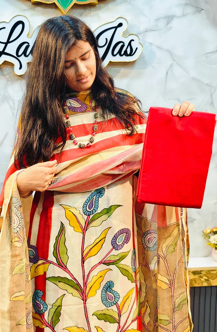 Pure Pen kalamkari Salwar 1