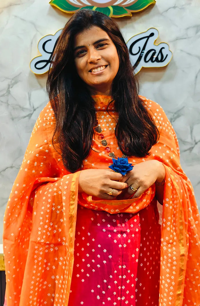 Chanderi Silk Bandhini Salwar_9 Secondary image