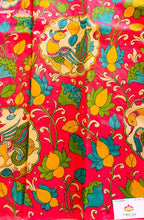 Pure Pen Kalamkari Organza Saree – 01