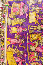 Pure Pen Kalamkari Kota Silk Saree – 01