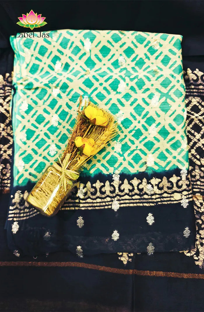 Chanderi Banarasi Salwar 1 Secondary image