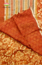 Pure  Linen Saree with Digital print 11