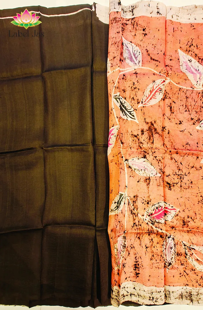 Tussar Batik Saree 7