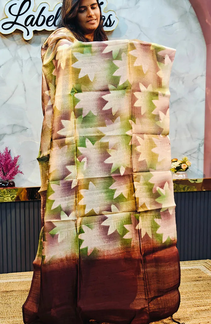Pure Dupion Silk salwar 8 Secondary image