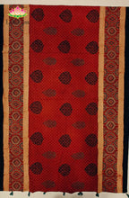 Ajrakh Premium Taj Cotton Saree 1