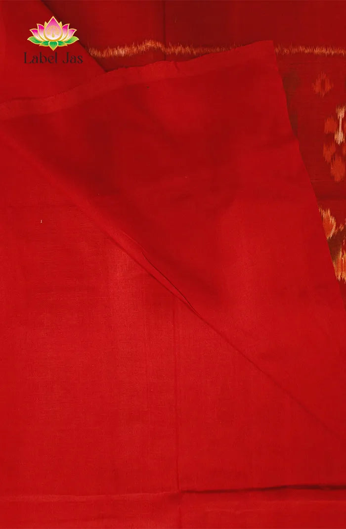 Premium Double Ikkat Saree