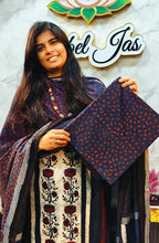Ajrak Handblock salwar_28