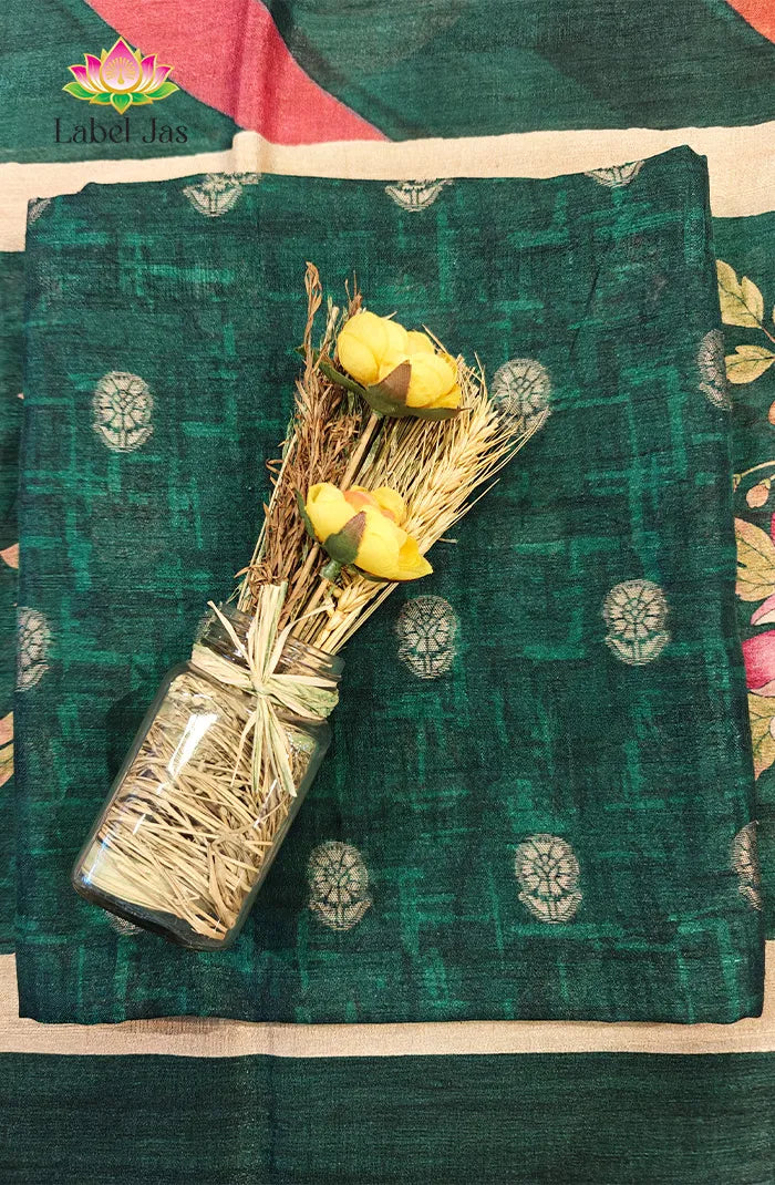 Semi Tussar Salwar 1 Secondary image