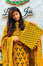 Ajrak Handblock salwar_19
