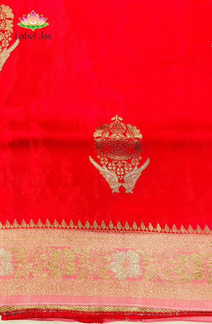 Premium Chiniya Silk Saree 10