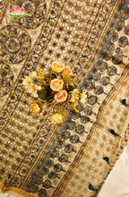 Premium kota Saree with Ajrakh 1