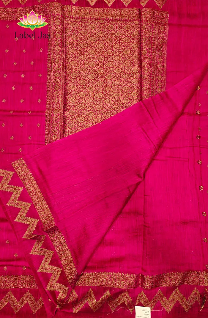 Premium Munga silk saree 5 Secondary image