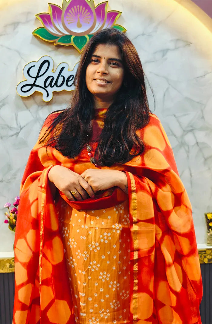 Chanderi Silk Bandhini Salwar_12 Secondary image
