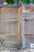 Pure Silk Linen Saree 1