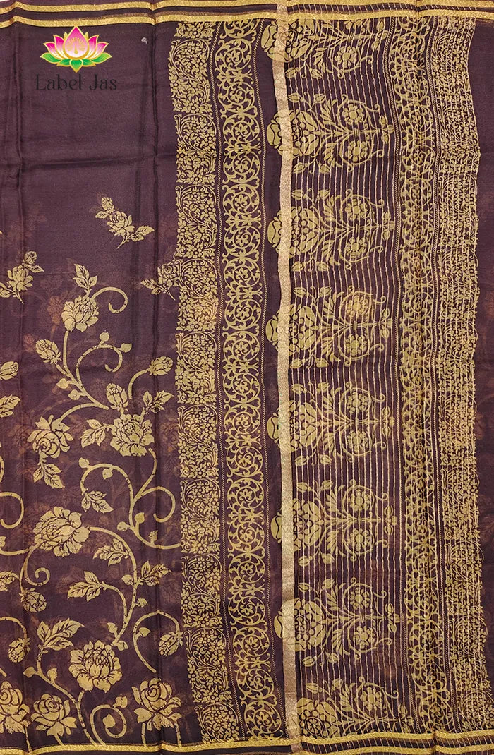 Semi Organza Saree 5