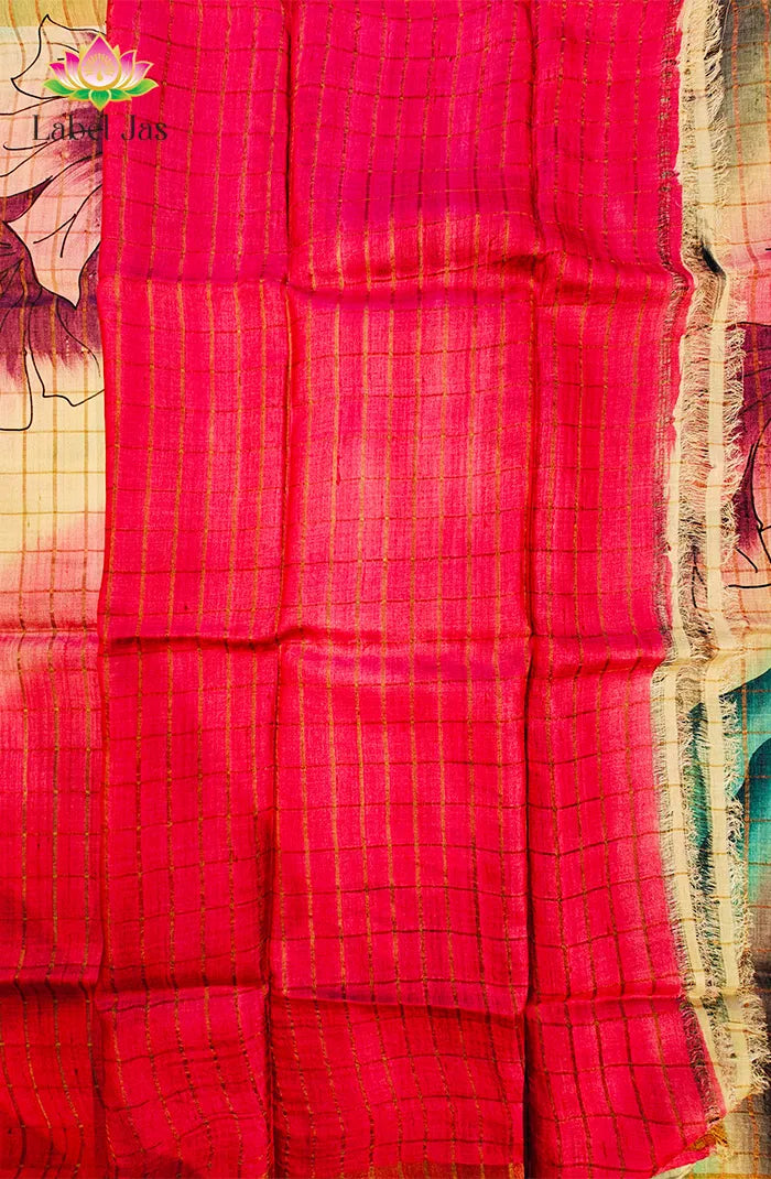 Digital Printed Saree 3 Secondary image