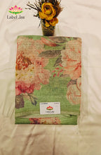 Pure Digital Linen  Tissue Saree 2