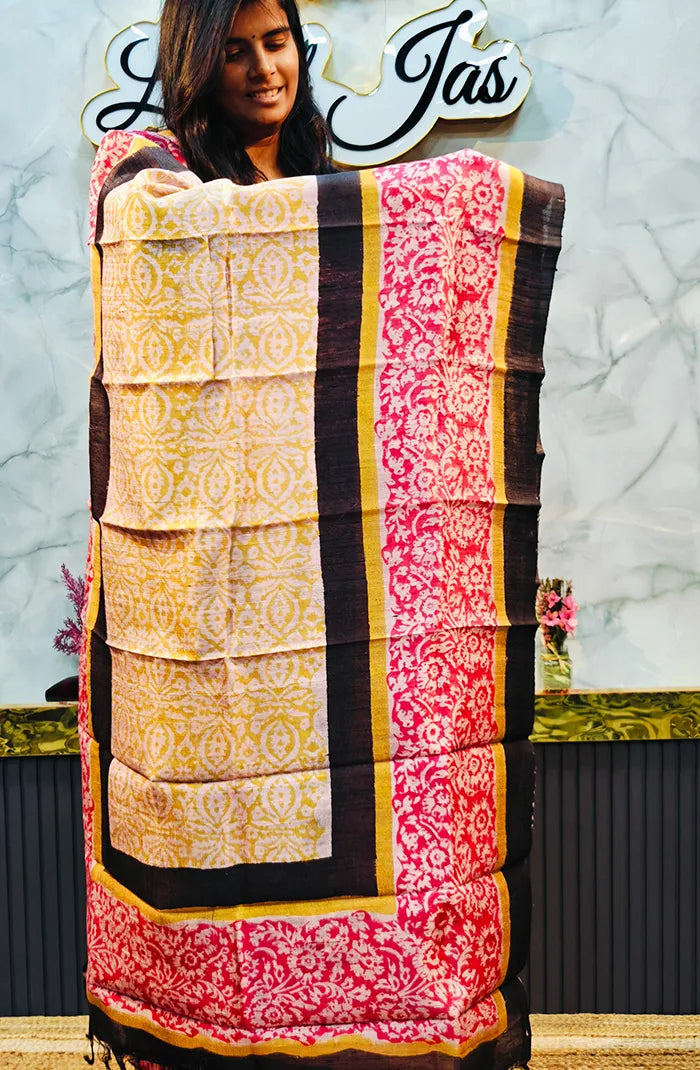 Pure Dupion Silk salwar 3 Secondary image