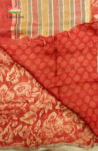Pure  Linen Saree with Digital print 10
