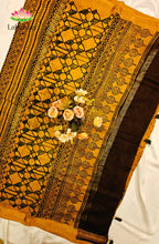 Premium Maheshwari Silk Saree with Ajrakh 2