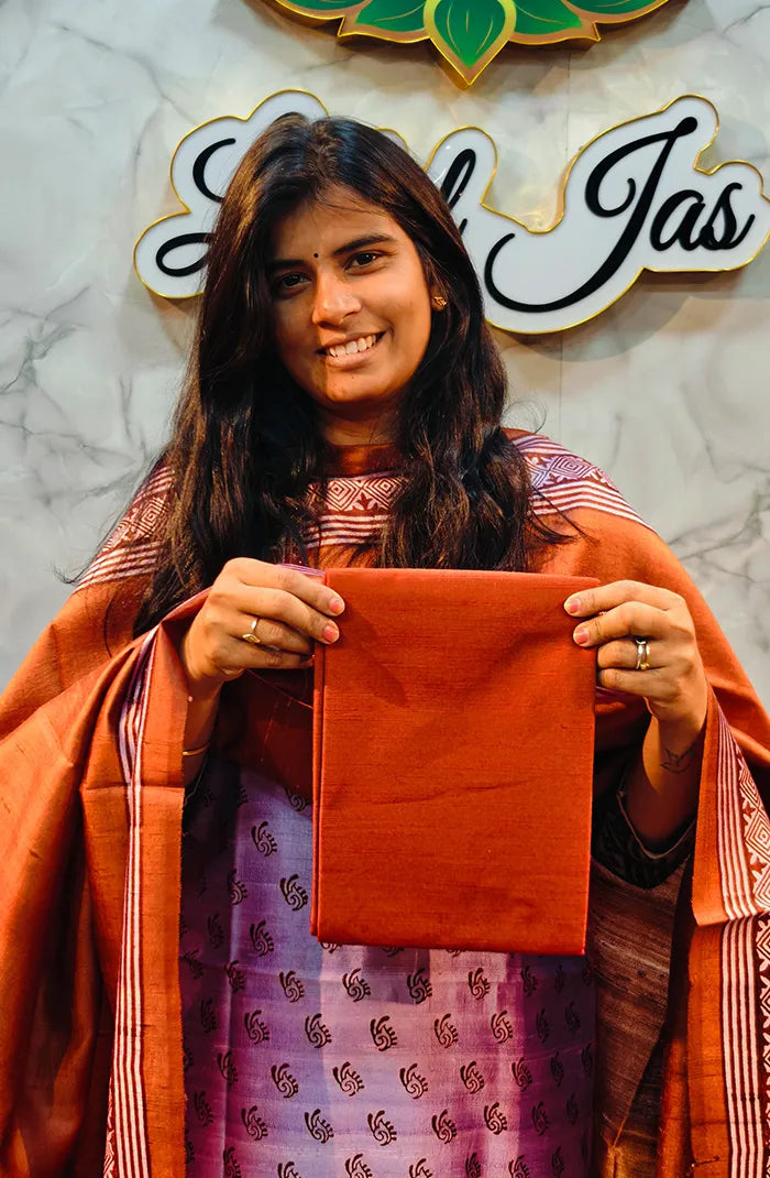 Pure Dupion Silk salwar 7 Main image