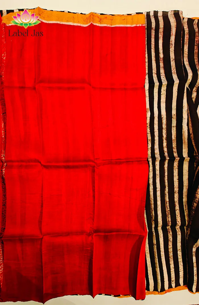 Tussar Batik Saree 5