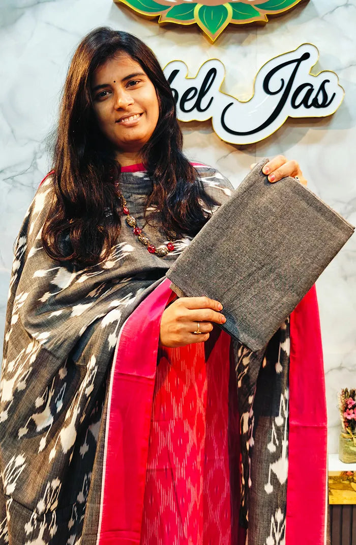 Mercidized Ikkat Cotton Salwar 7 Secondary image