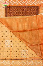 Tussar Saree with Banarasi Motifs