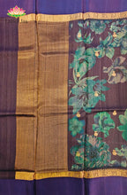 Tussar Georgette Saree 4