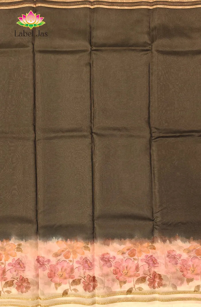 Semi Organza Saree 4