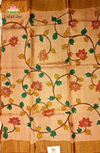 Desi Tussar with Kalamkari Print Saree 4