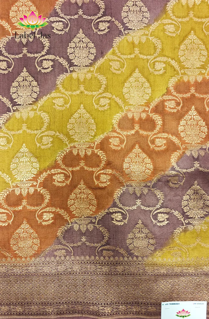 Tussar Munga silk saree 1