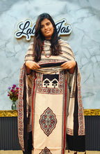 Ajrak Handblock salwar_16