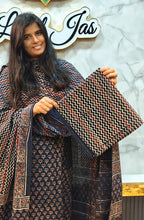 Ajrak Handblock salwar_20