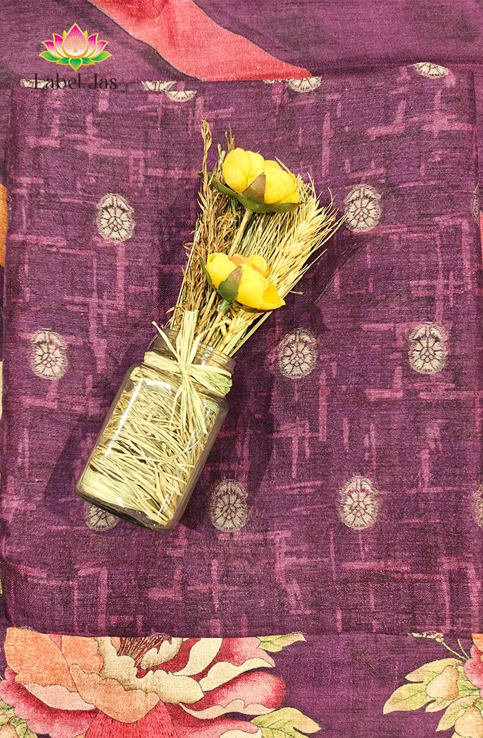Semi Tussar Salwar 2 Secondary image