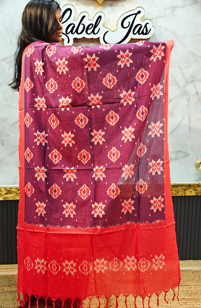 Mercidized Ikkat Cotton Salwar 5 Secondary image
