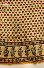 Ajrakh X Chanderi Saree 5