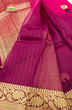 Premium Kora organza Banarasi Silk Saree 7