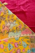 Pure Pen Kalamkari Kota Silk Saree – 02