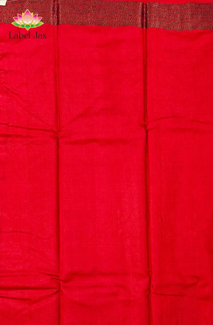 Tussar Saree with Banarasi Motifs 5