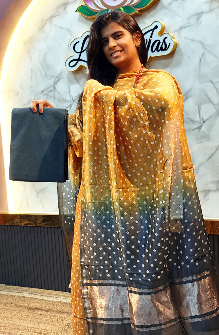 Chanderi Silk Bandhini Salwar_6