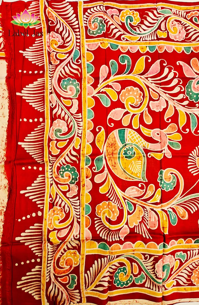 Tussar Batik Saree 2