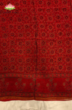 Premium kota Saree with Ajrakh 4
