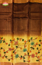Desi Tussar with Kalamkari Print Saree 2