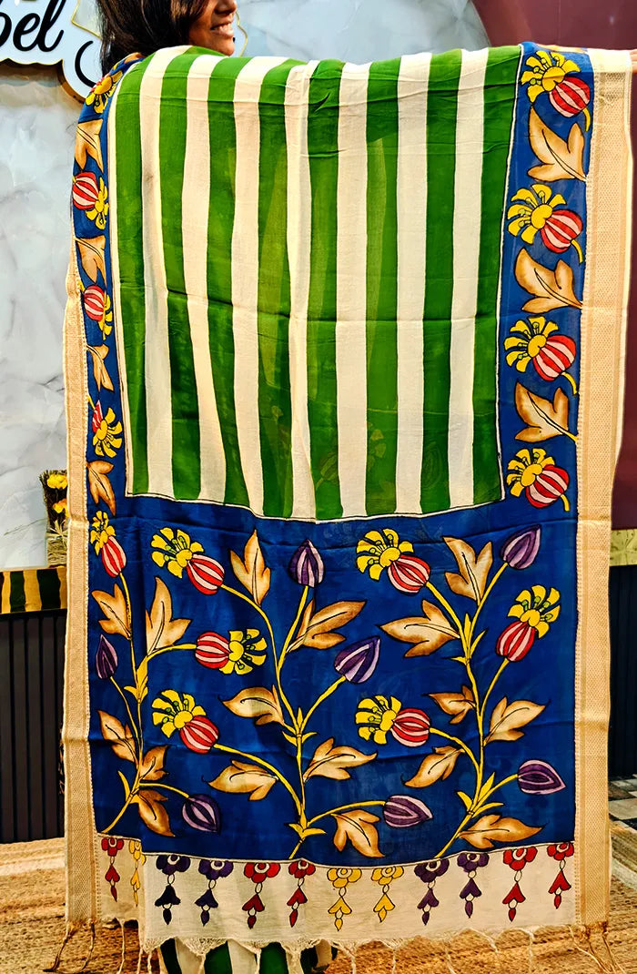 Pure Pen kalamkari Salwar 3