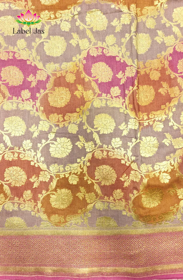 Tussar Munga silk saree 2