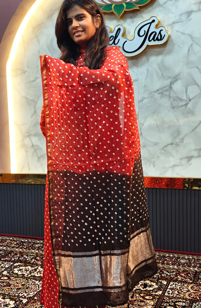 Chanderi Silk Bandhini Salwar_2
