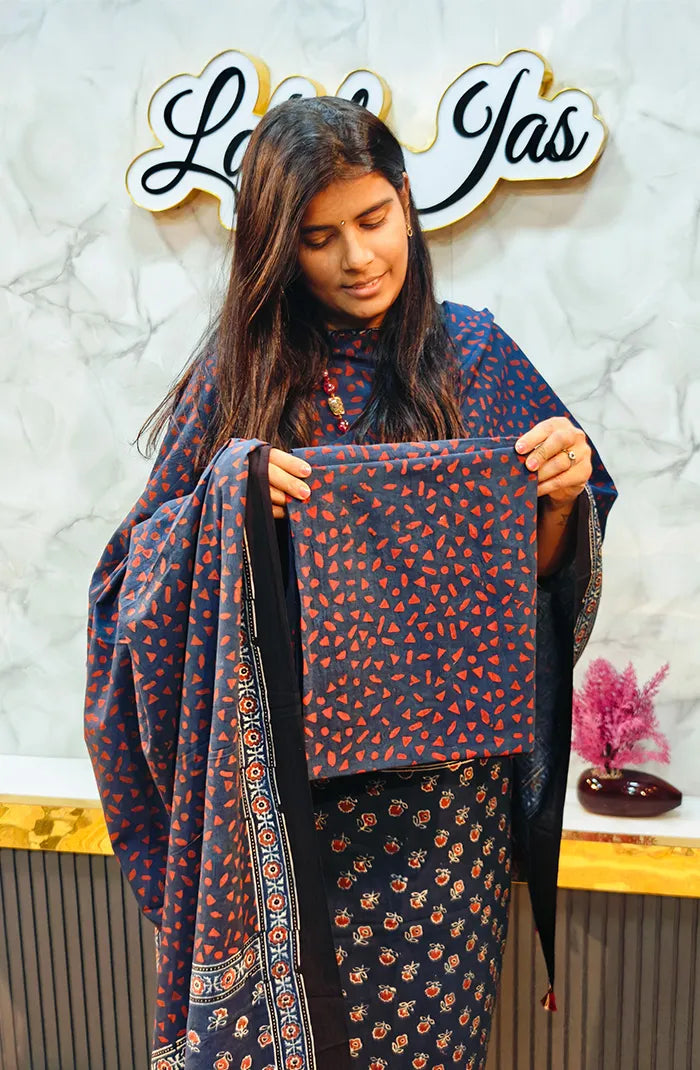 Ajrak Handblock Salwar 2