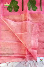 Pure Silk Linen Saree 3