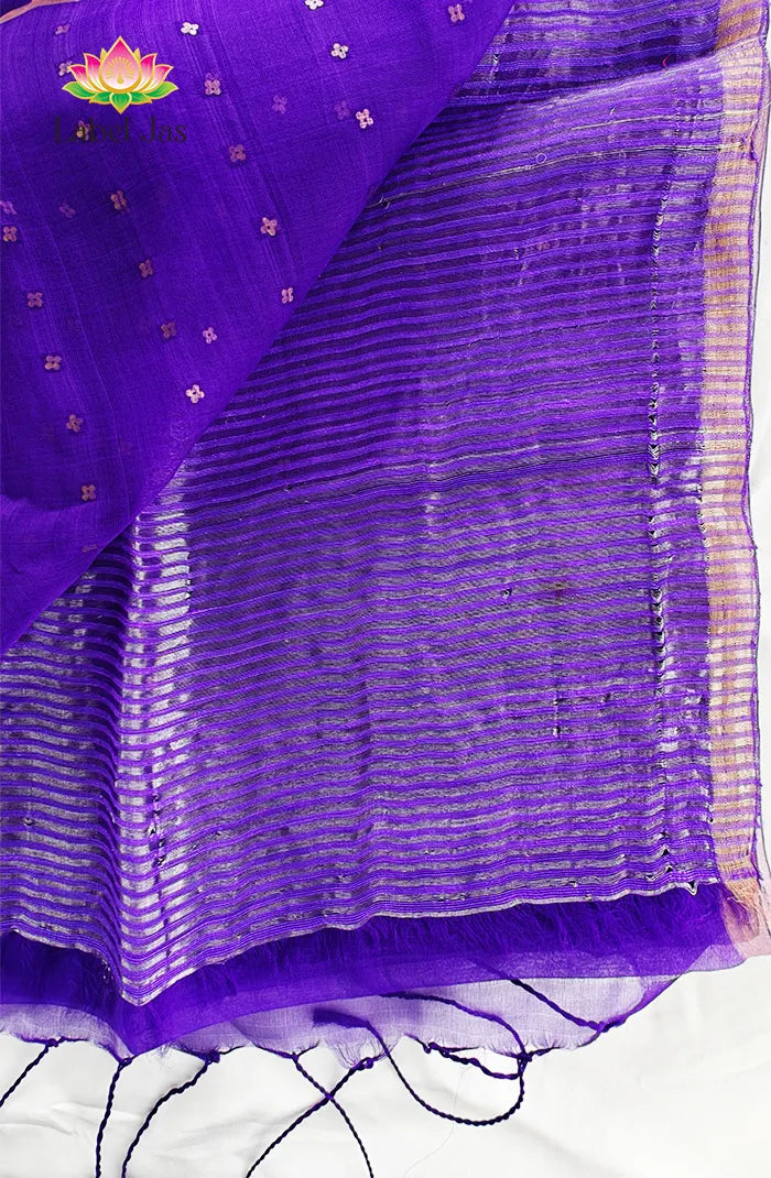 Pure Muslin organza saree 3